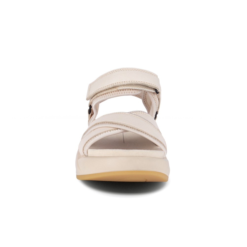 Sandalias Mujer - ECCO Chunky Criss-Cross - Beige - PKG078521